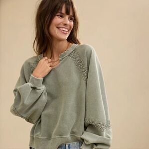 Aerie Sage Green Sweater
